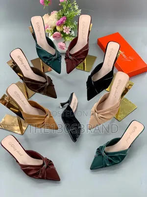 Sleek Chic Elegant Mules