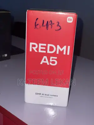 New Xiaomi Redmi A5 4G 64 GB Red
