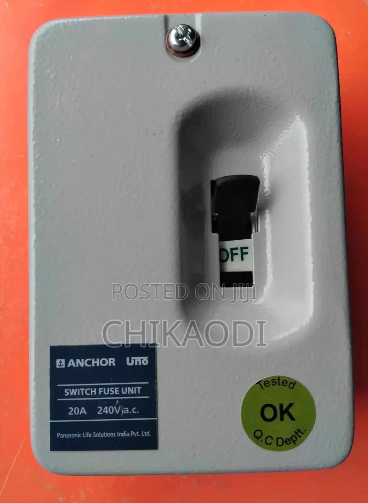 Splitter Unit 20a Control Switch