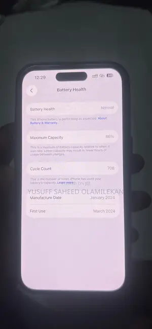Apple iPhone 15 Pro 128 GB Black
