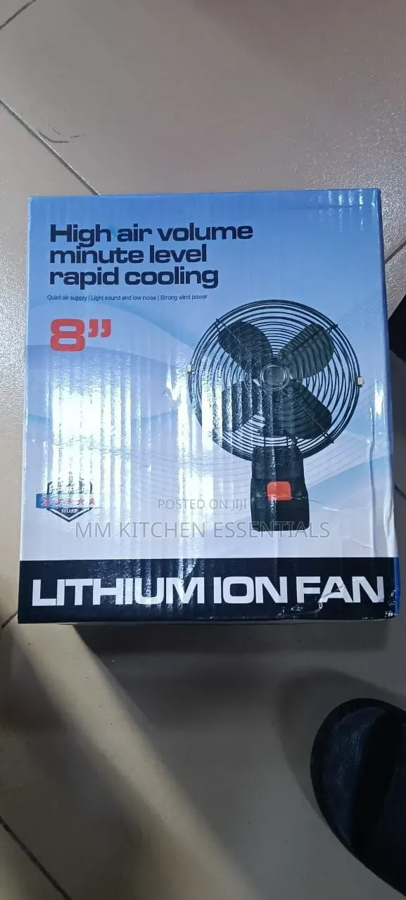 Lithium Ion Fan
