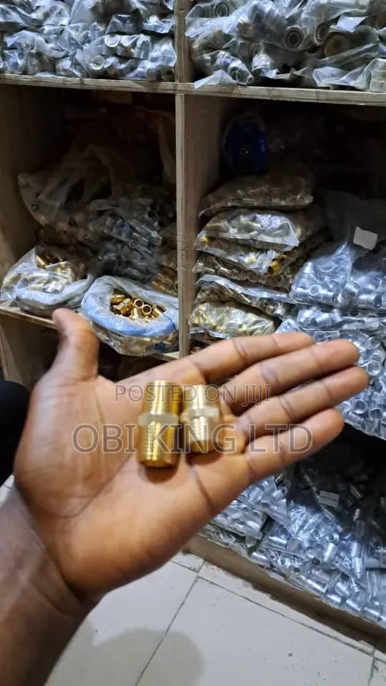 Brass Hex Nipples