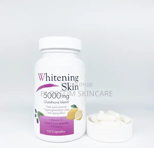whitening skin 5000 glutathione blend DARK SPOTS REMOVAL Hair, Skin & Nail Health VAITE Glutathione Whitening Pills -