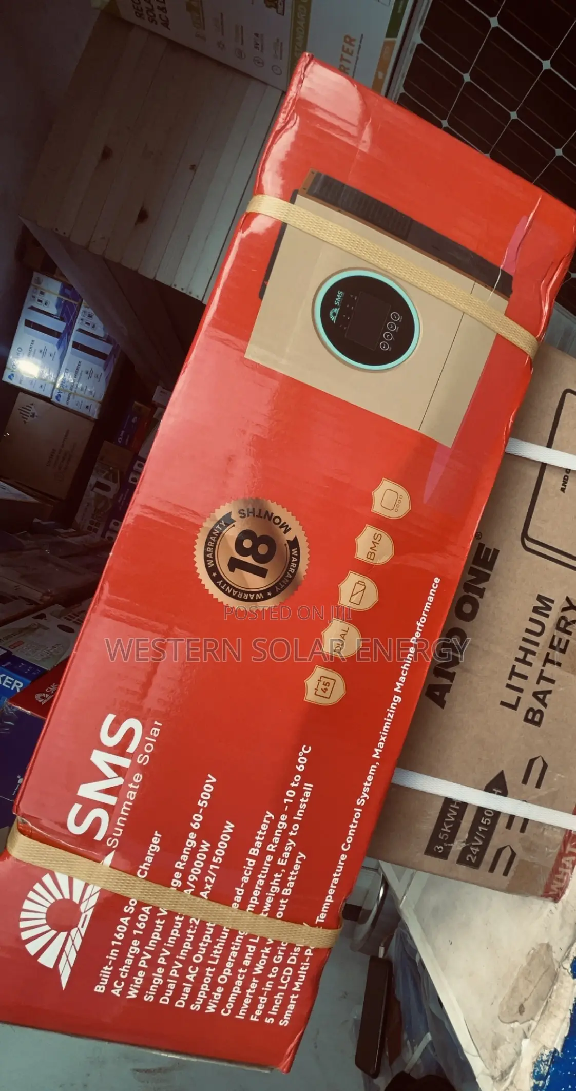 High Performance SMS 12kva Solar Inverter