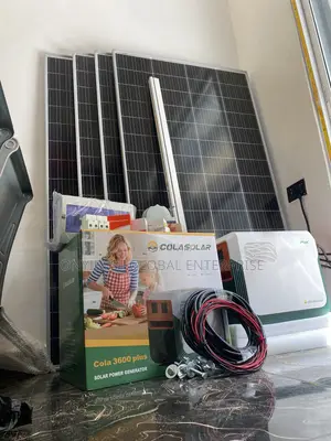 Premium Solar Generator With Installation Kit