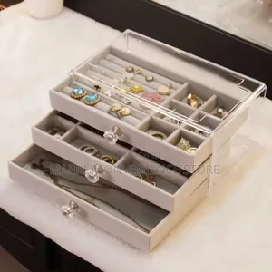Luxury Compartment Jewelry Box