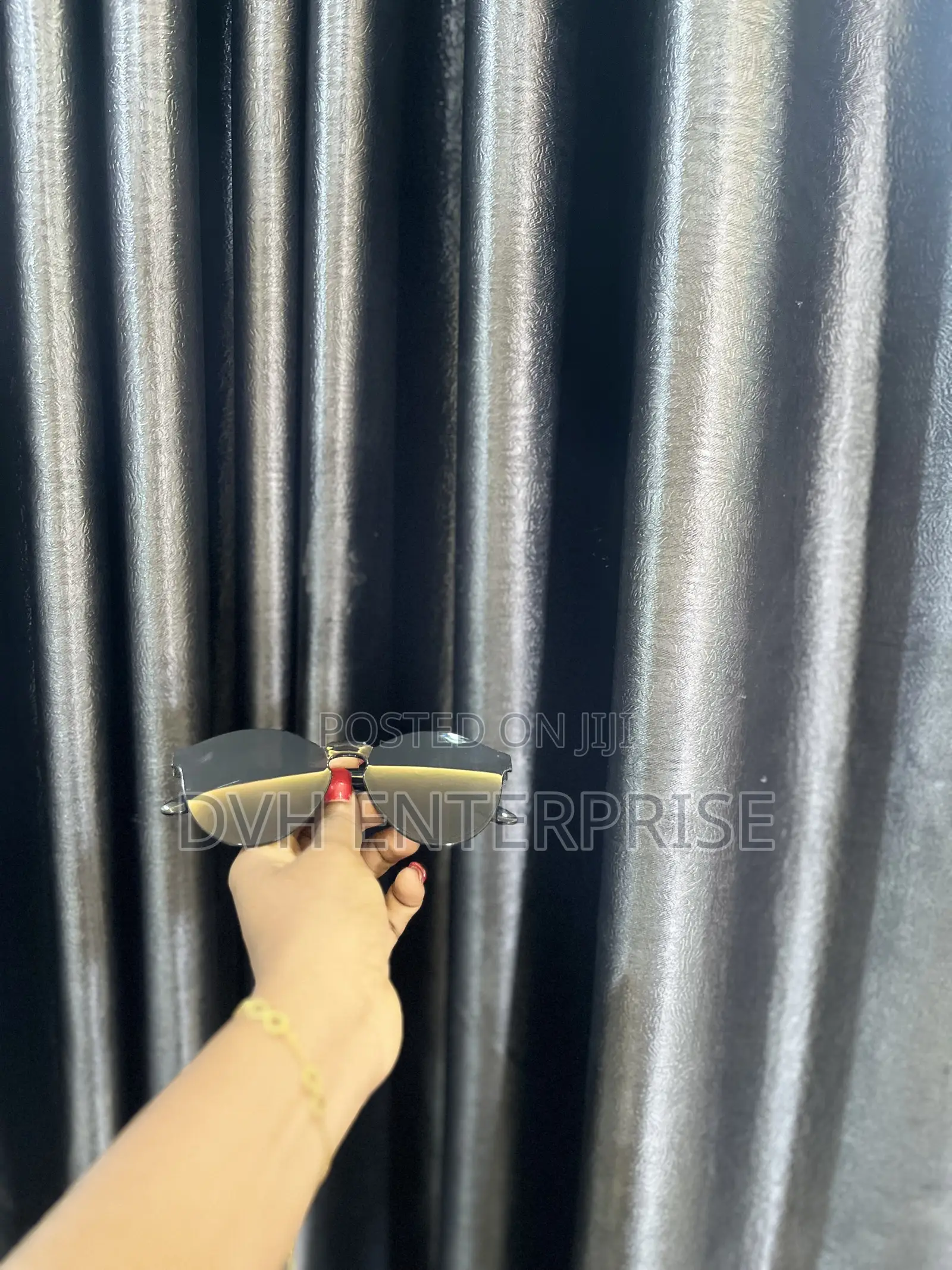 Black Flat Top Cat Eye Glasses