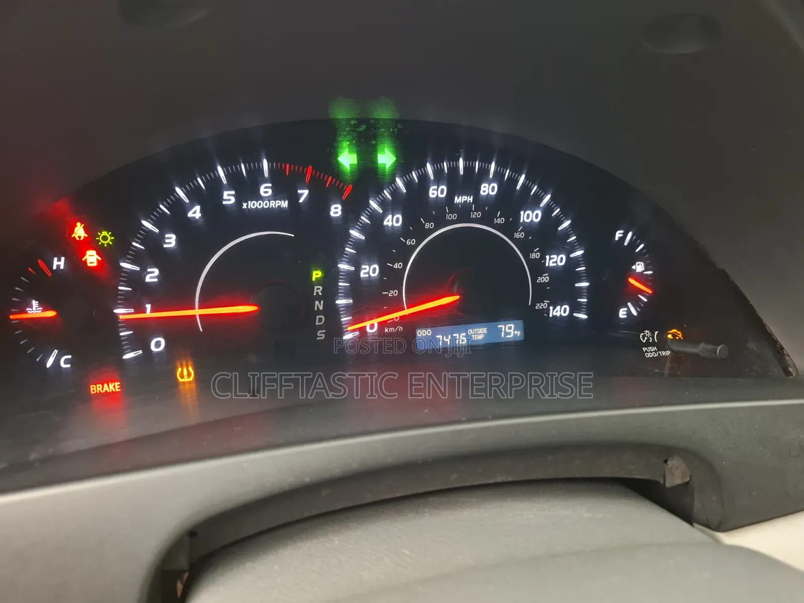Toyota Camry 2010 Red