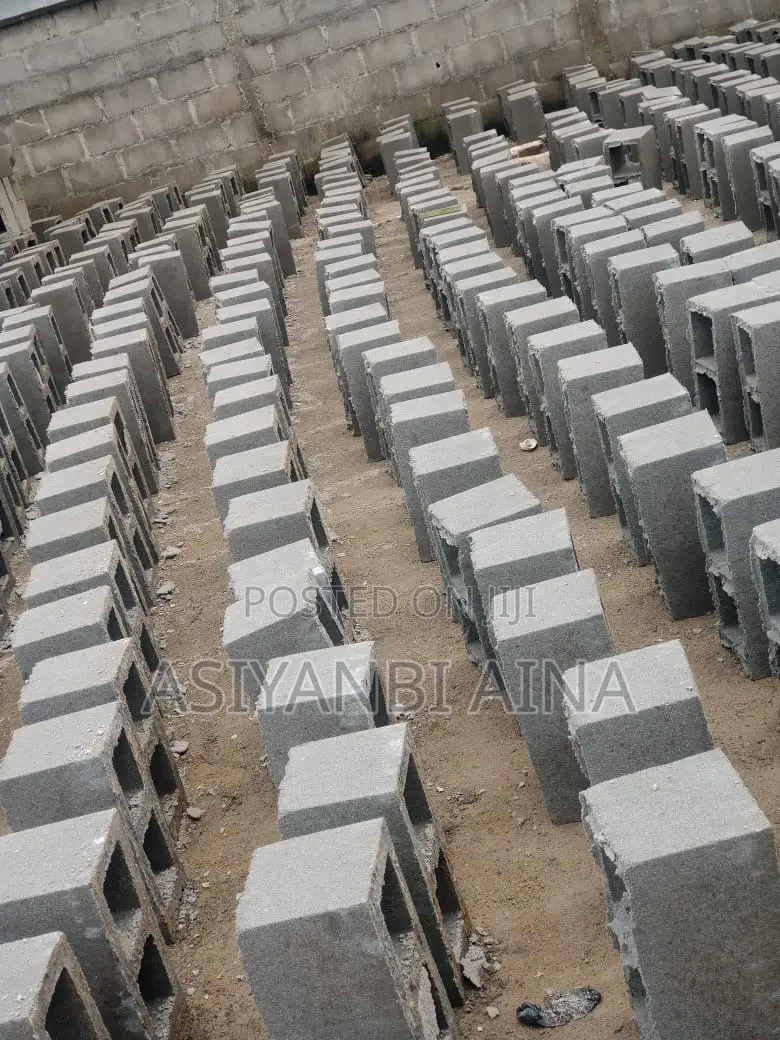Interlocking Stone and Sandcrete Block
