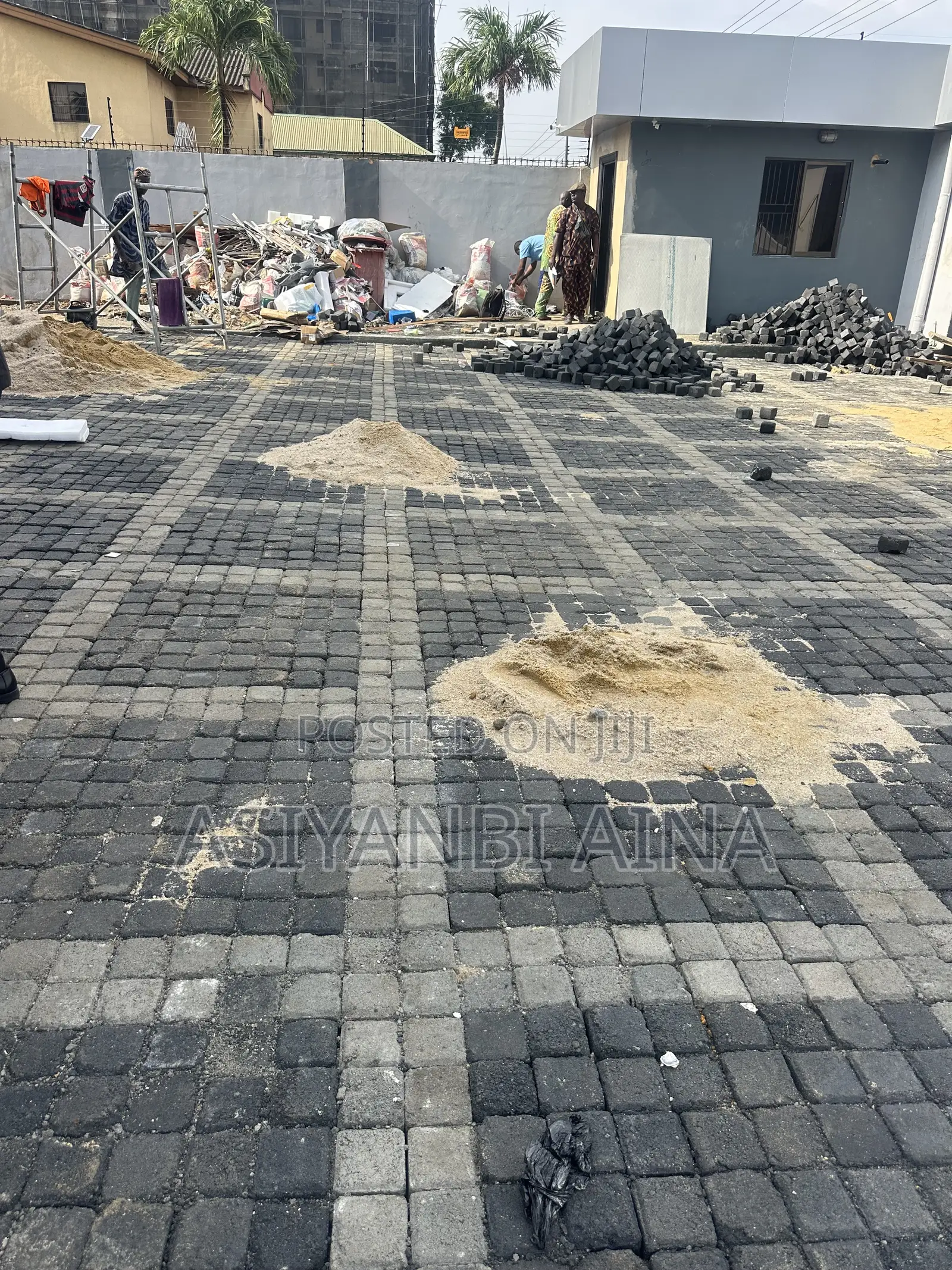Interlocking Stone and Sandcrete Block
