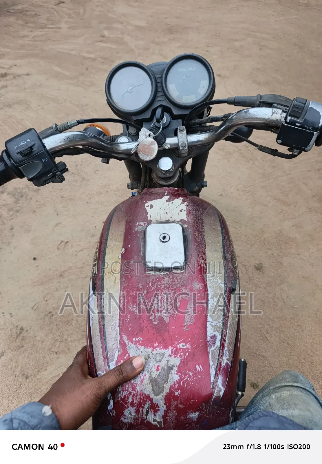Bajaj Boxer 2018 Red