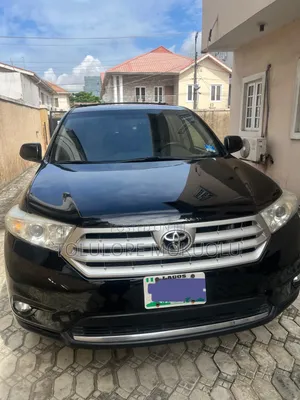 Toyota Highlander Limited 2012 Black