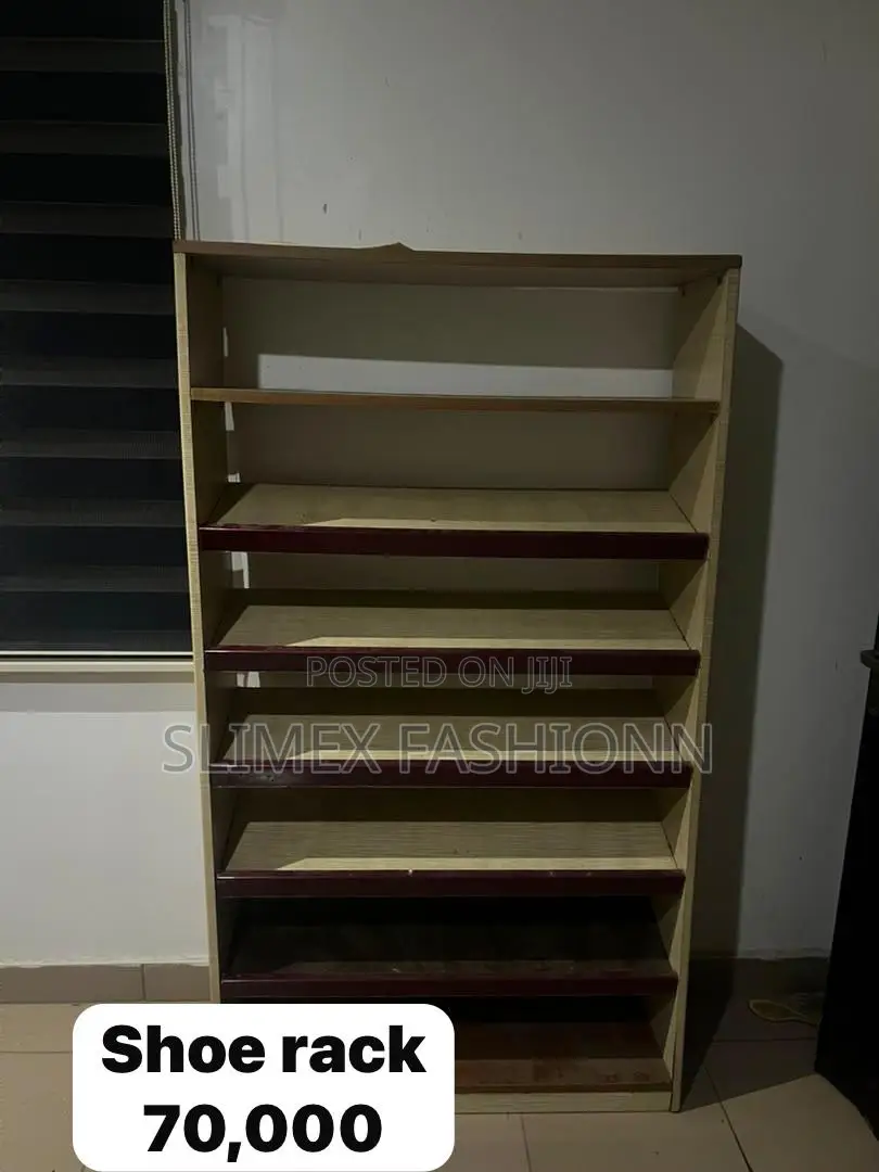 Wooden Shoe Rack
