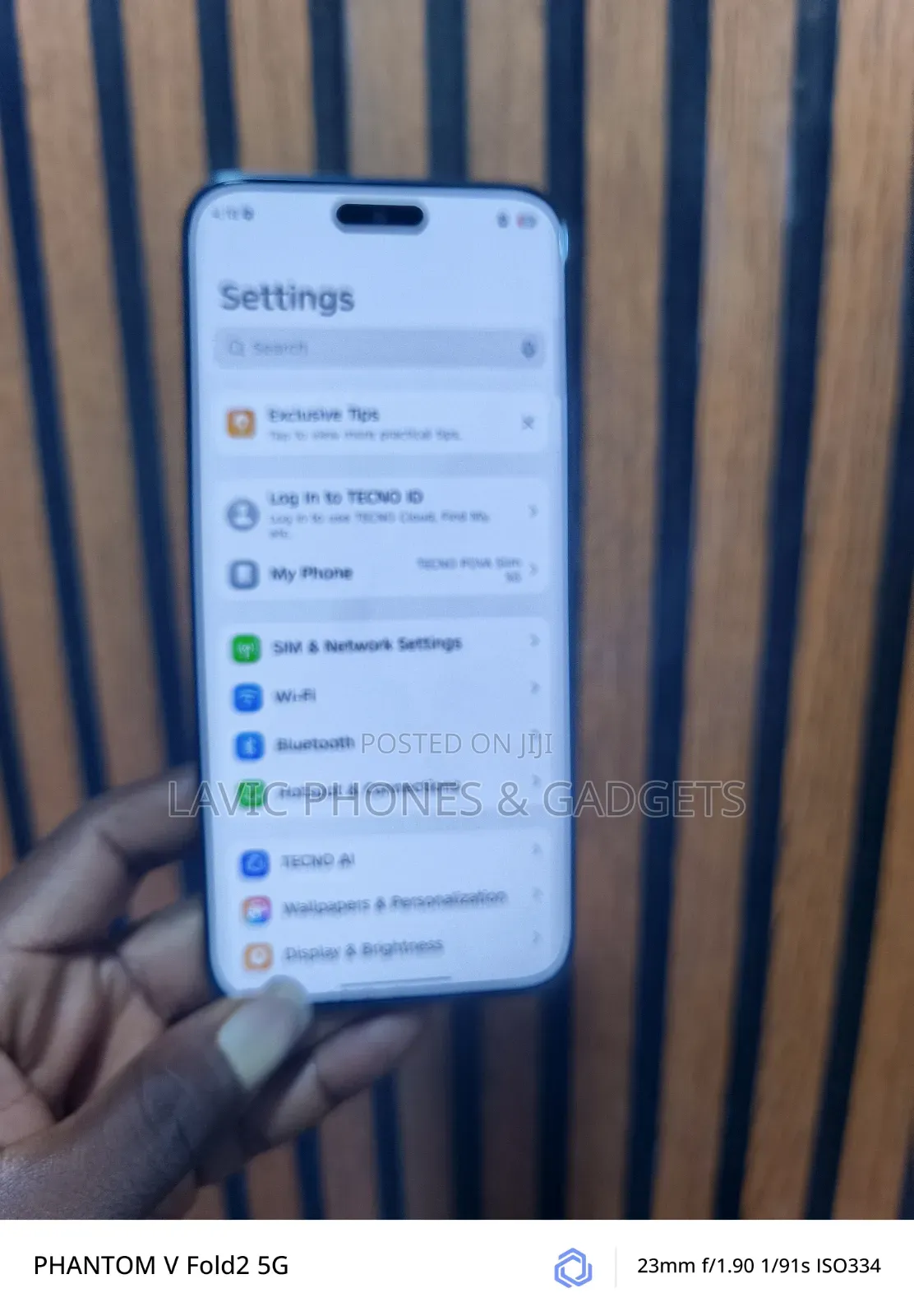 New Tecno Spark Slim 256 GB Blue