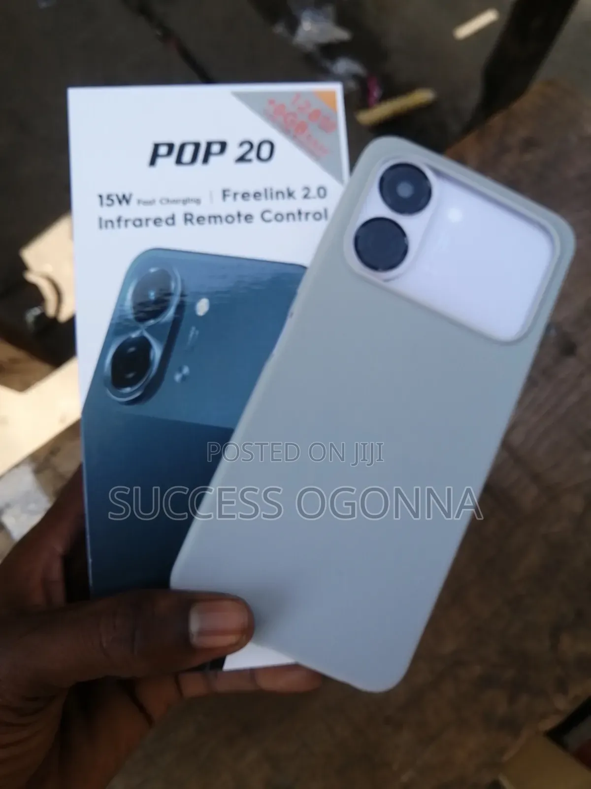 New Tecno Pop 20 128 GB Gray
