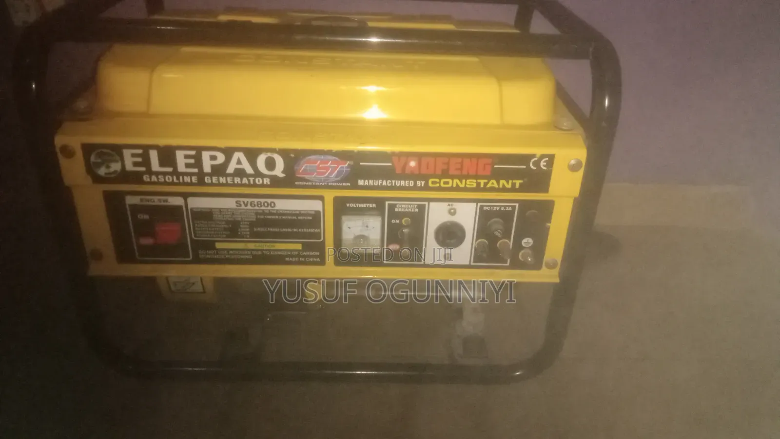 Elepaq Gasoline Generator