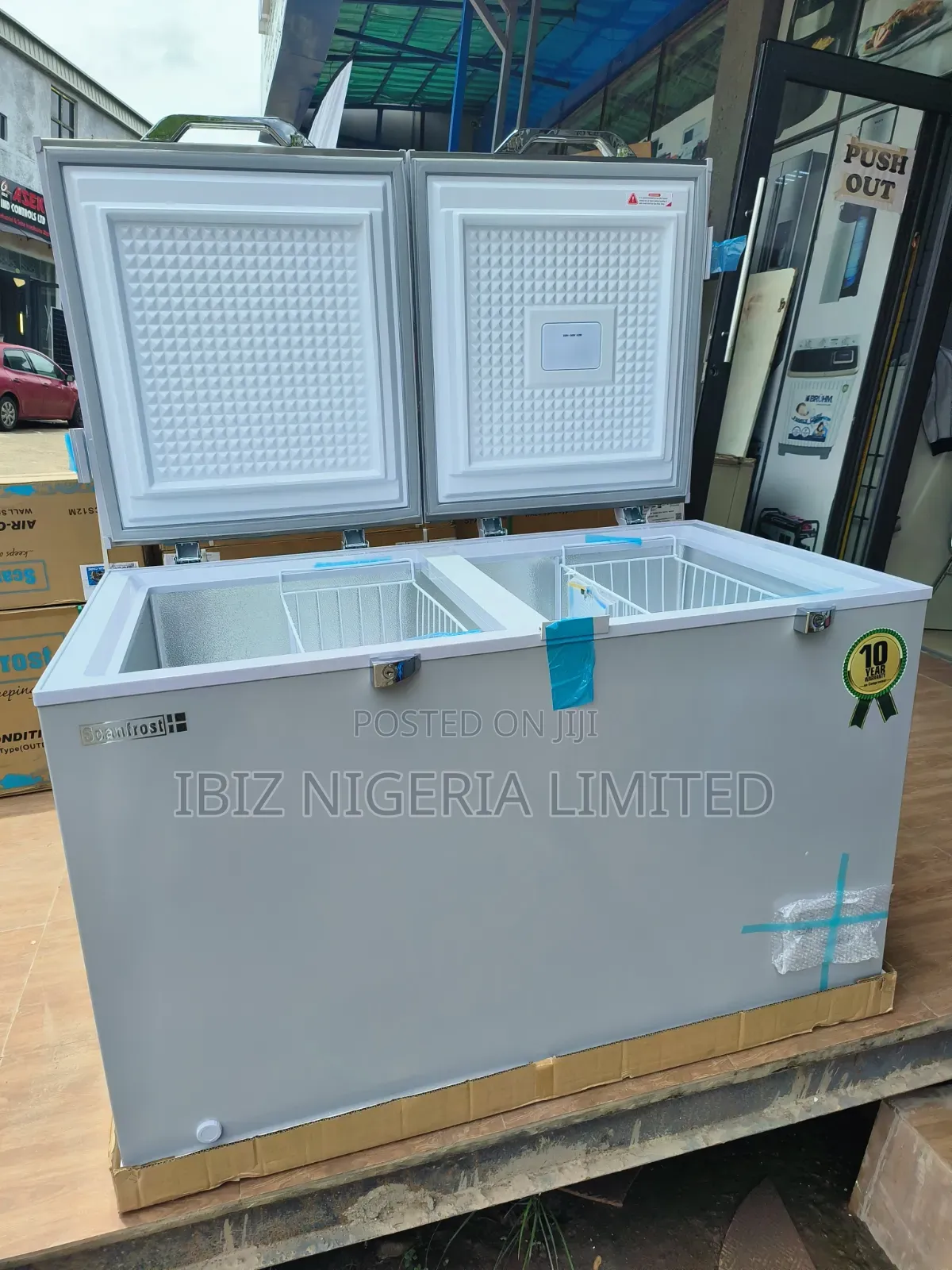 Scanfrost 400l Inverter Freezer (2d)