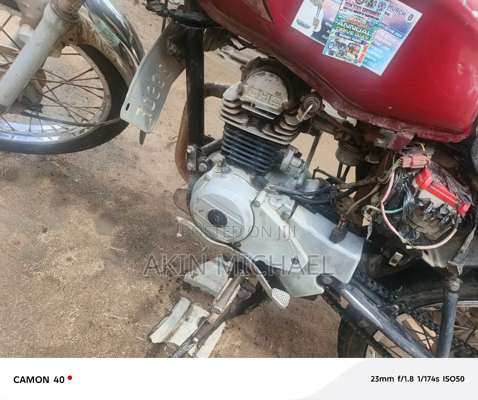 Bajaj Boxer 2018 Red