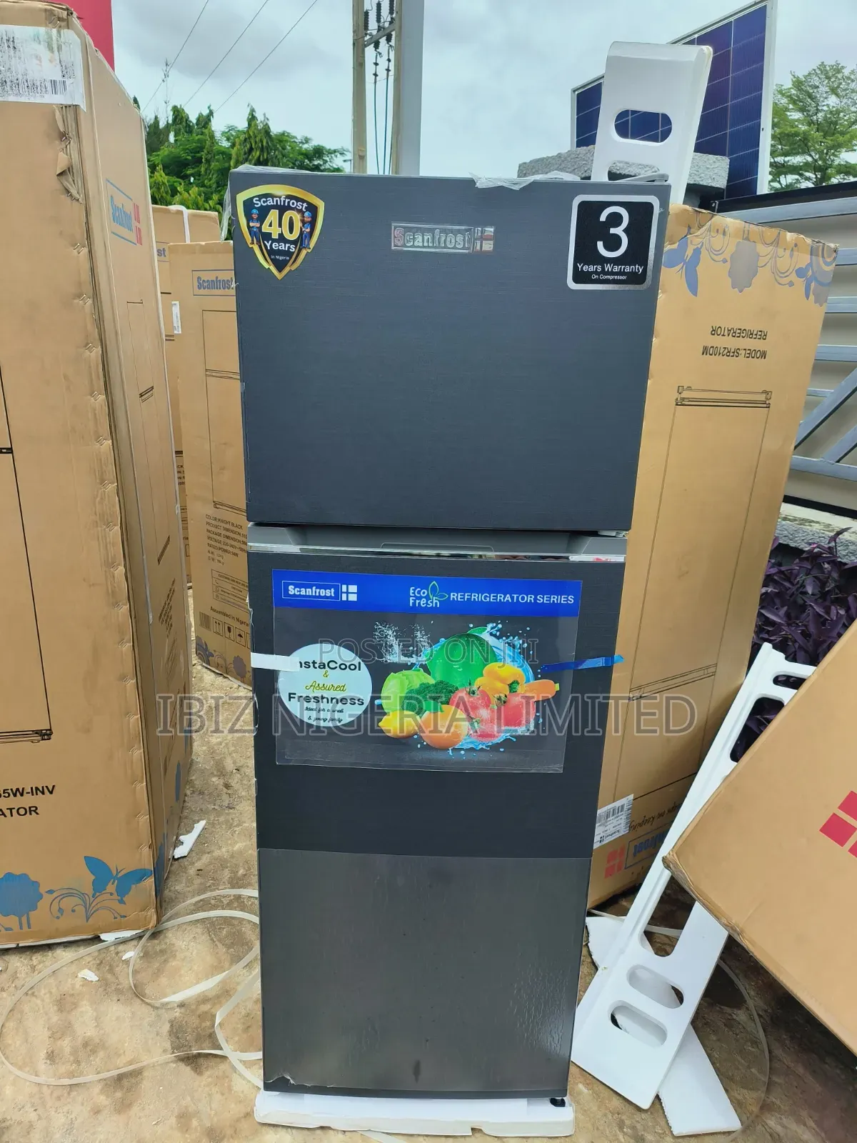 Scanfrost 196l Fridge (2d)