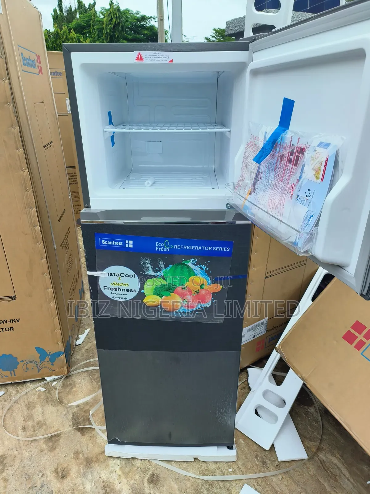 Scanfrost 196l Fridge (2d)
