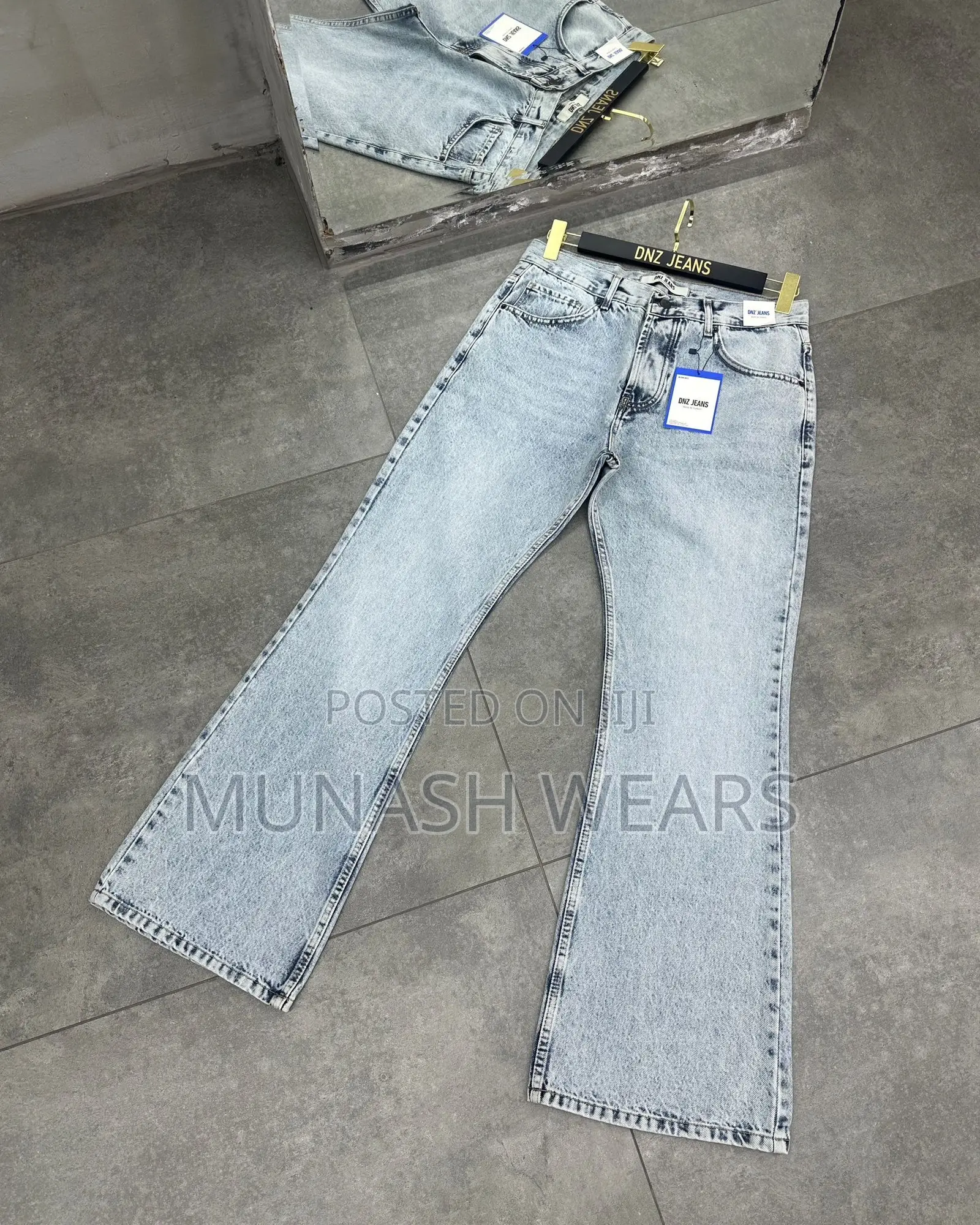 Denim Turkey Flair Jean 32-42