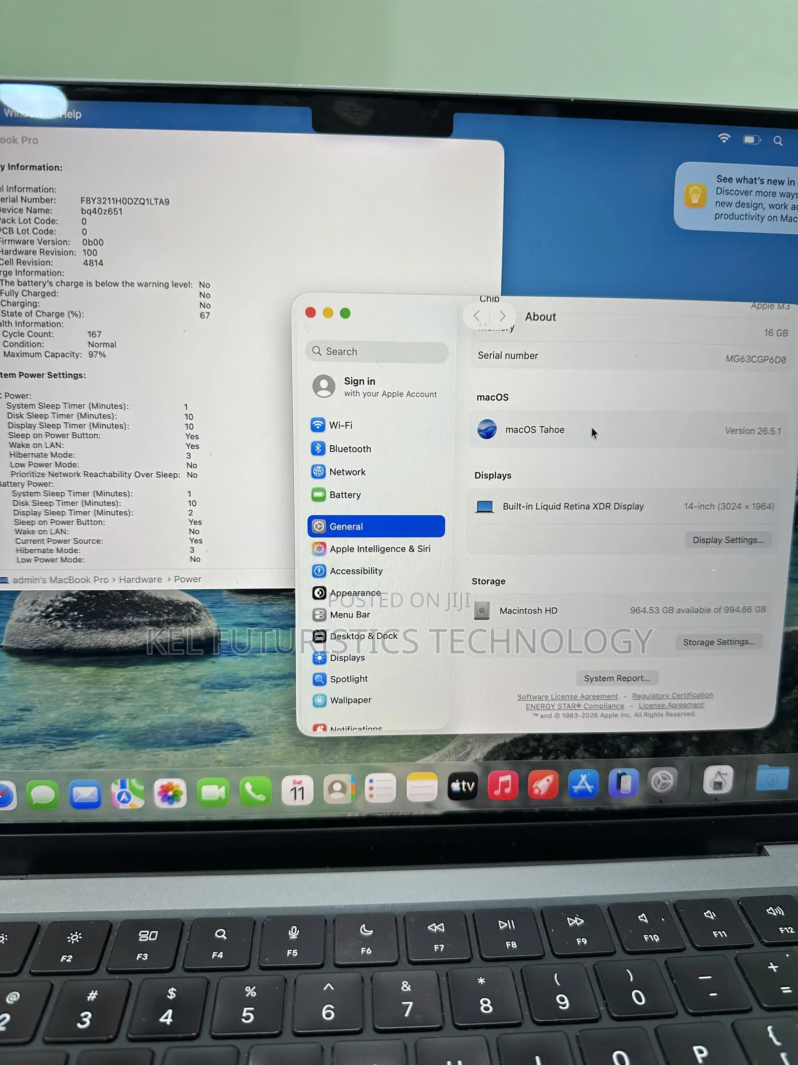 Laptop Apple MacBook Pro 2023 M3 16GB Apple M3 SSD 1T