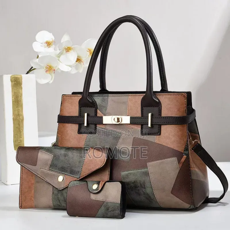 Premium 3 in 1 Leather Handbag