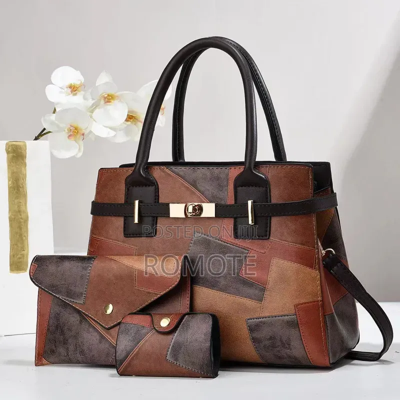 Premium 3 in 1 Leather Handbag