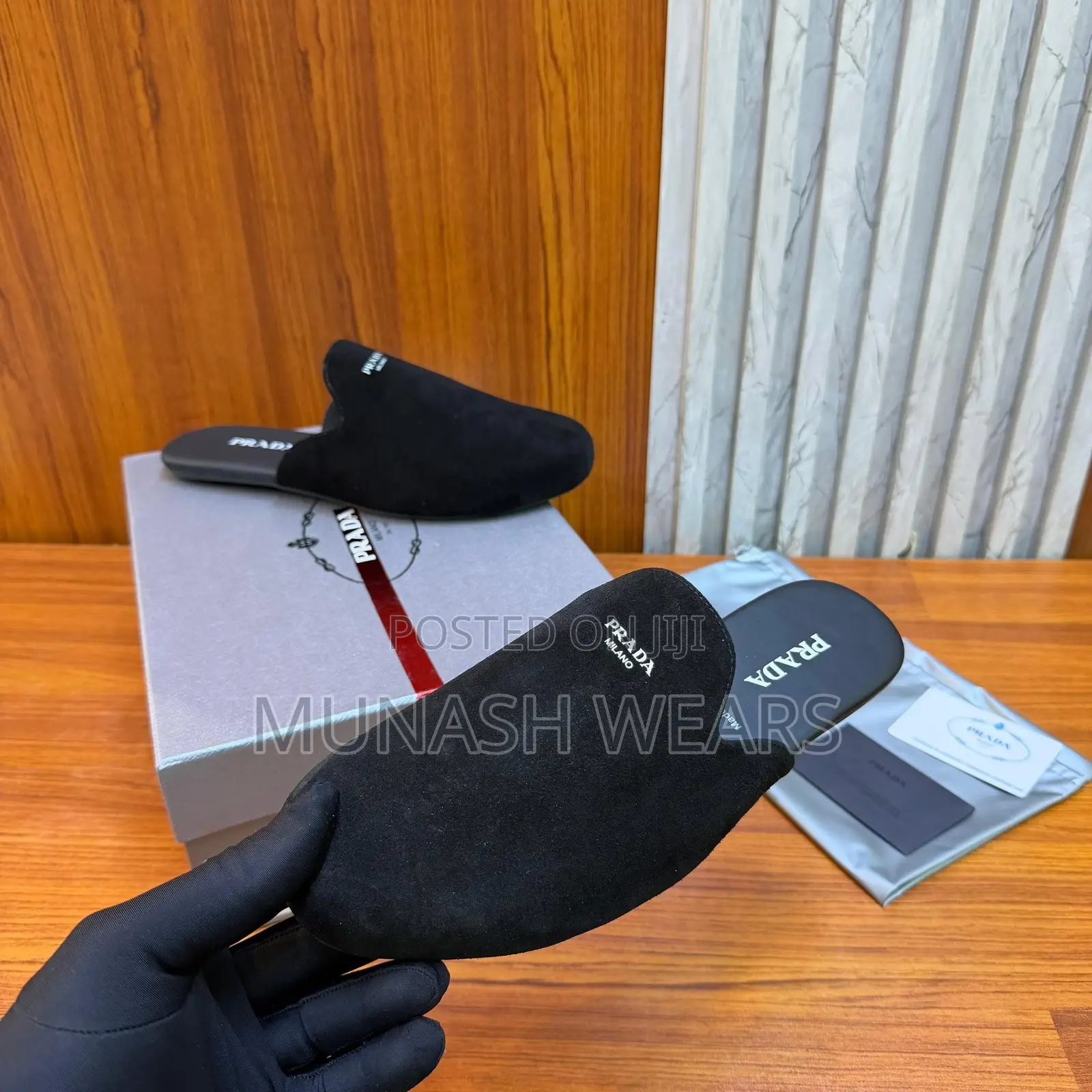 Prada Flat Sole Half Shoe 40-46