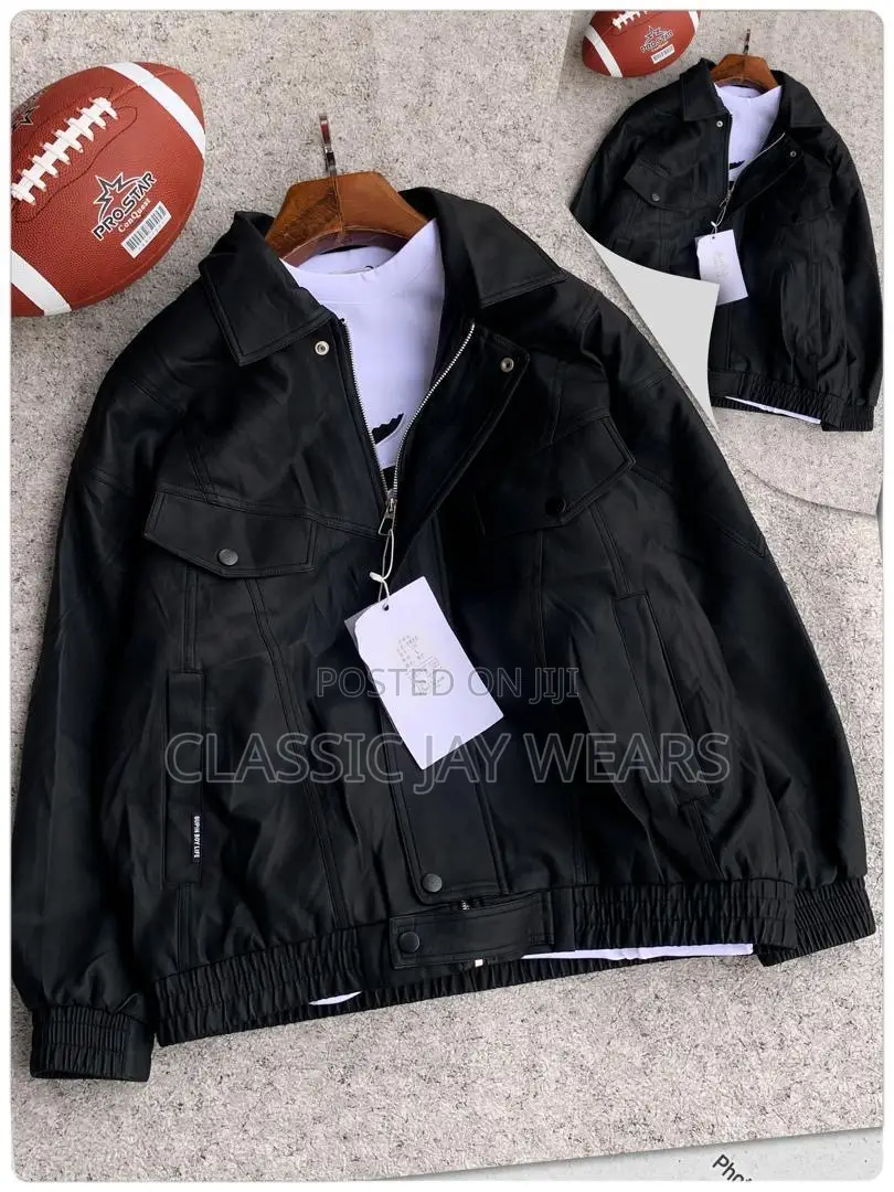 Leather Jacket in Store