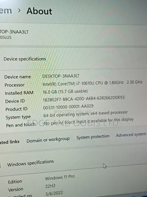 Laptop Lenovo ThinkPad X1 Carbon 16GB Intel Core i7 SSD 512GB