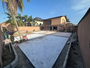 Landscaping, Stamp Concrete, Interlocking, Concrete Slab in Lekki