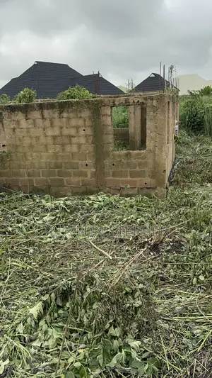 One Plot of Land With a Building Up to Lintel Level for Sale