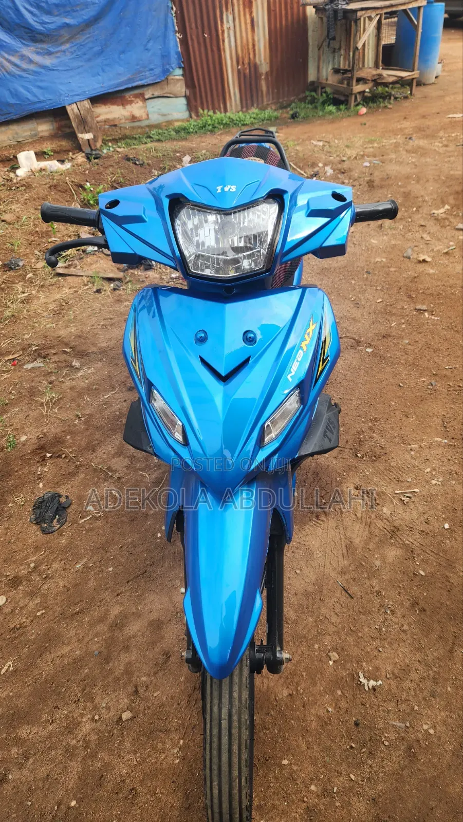 TVS Neo NX 2024 Blue