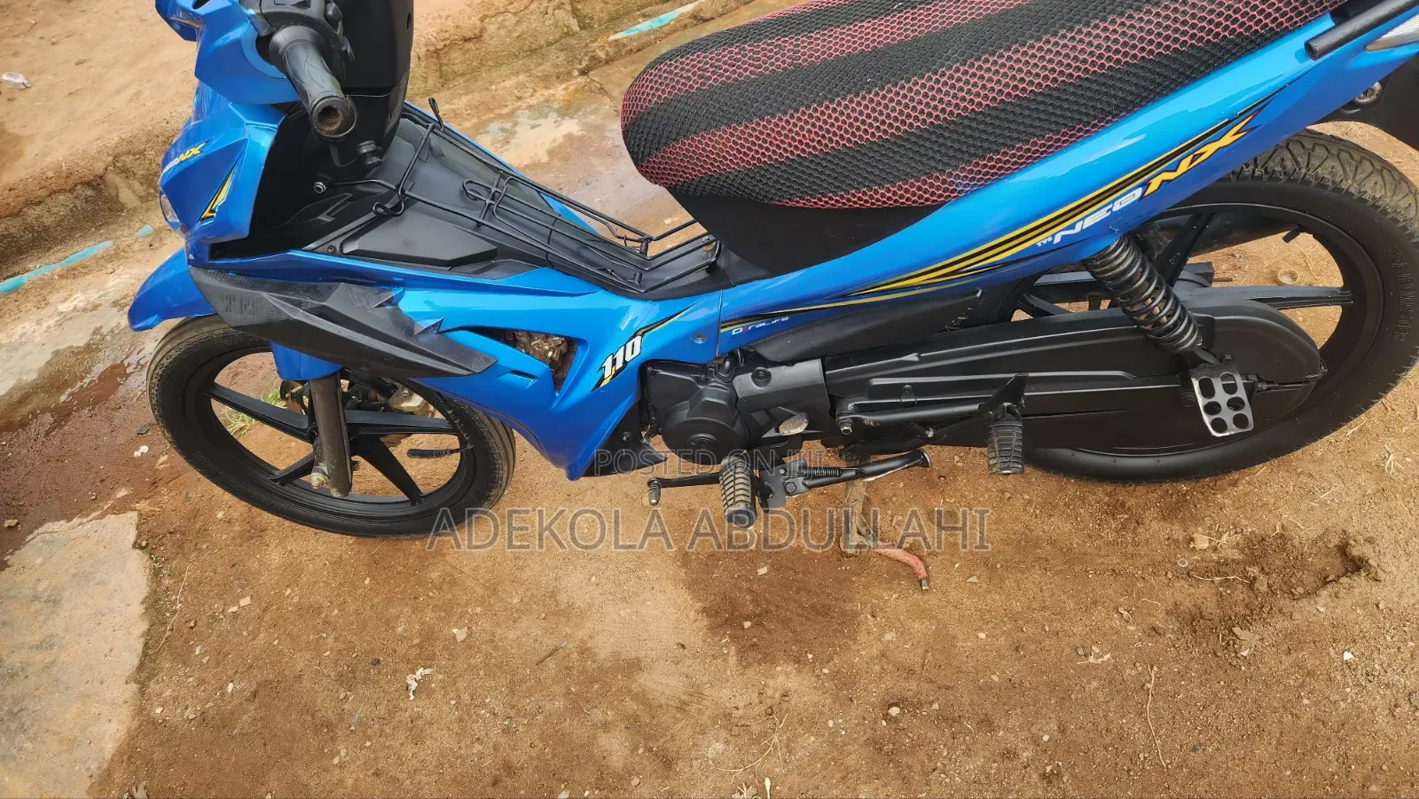 TVS Neo NX 2024 Blue