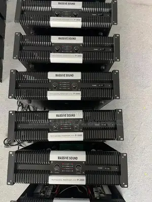 Massive Sound 3000 Watts Professional Power Amplifiers