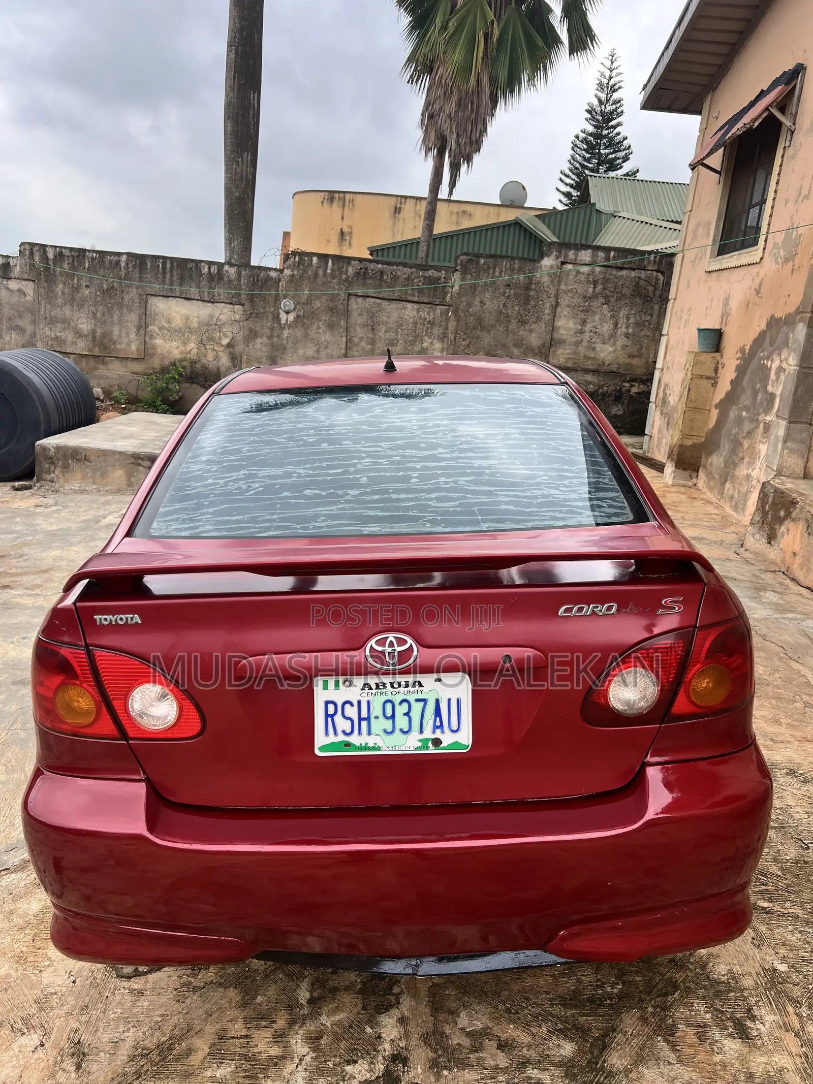Toyota Corolla S 2004 Red