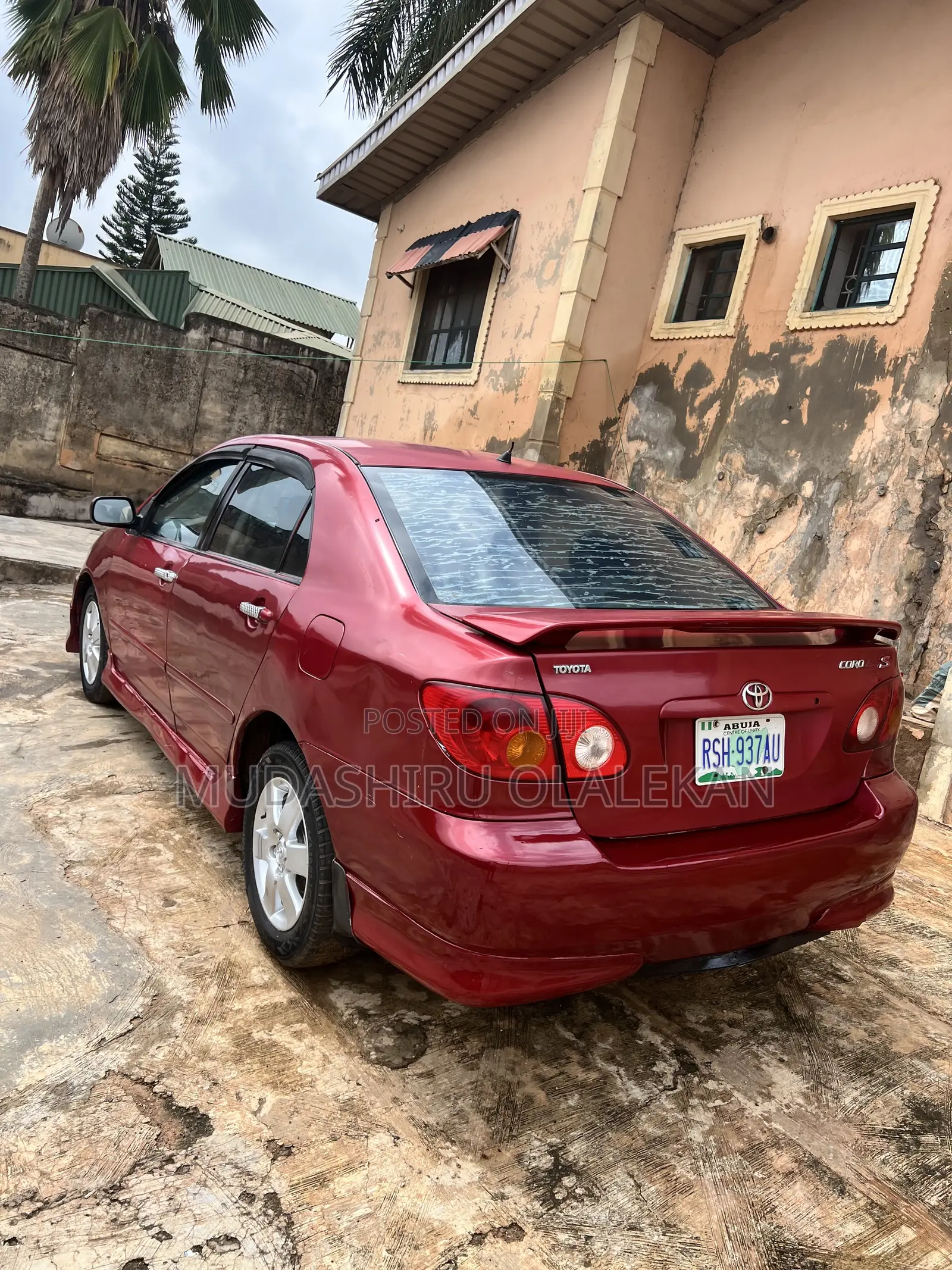 Toyota Corolla S 2004 Red