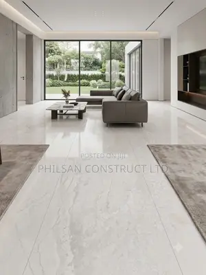 High-Quality 60x60 White Crystal Marble-Design Porcelain Tiles
