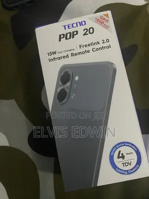New Tecno Pop 20 128 GB Gray