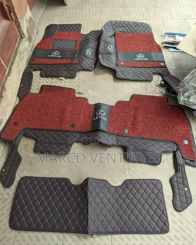 3layer-Double Fully Surounded Customize Floor Mats.