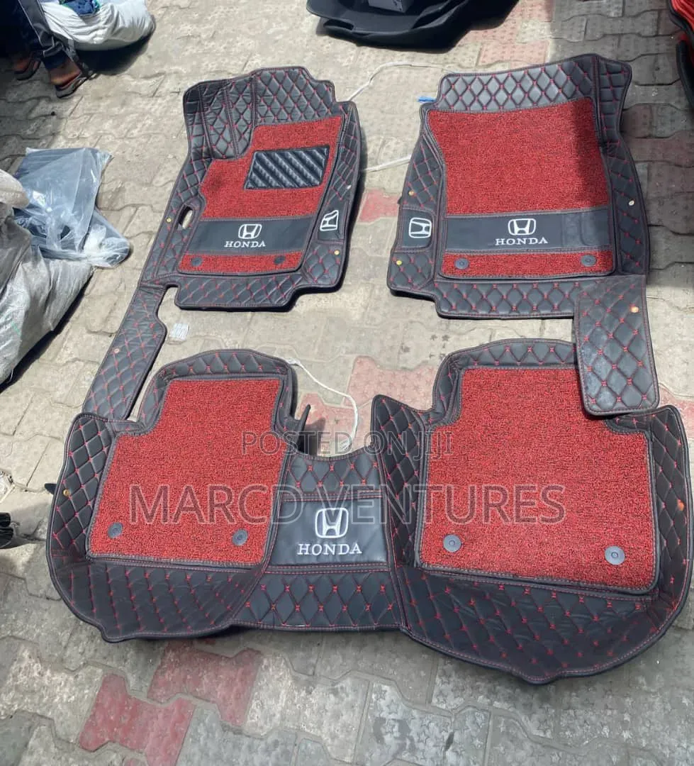 3layer-Double Fully Surounded Customize Floor Mats.