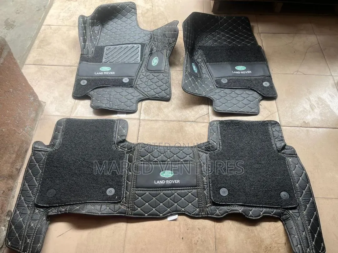 3layer-Double Fully Surounded Customize Floor Mats.