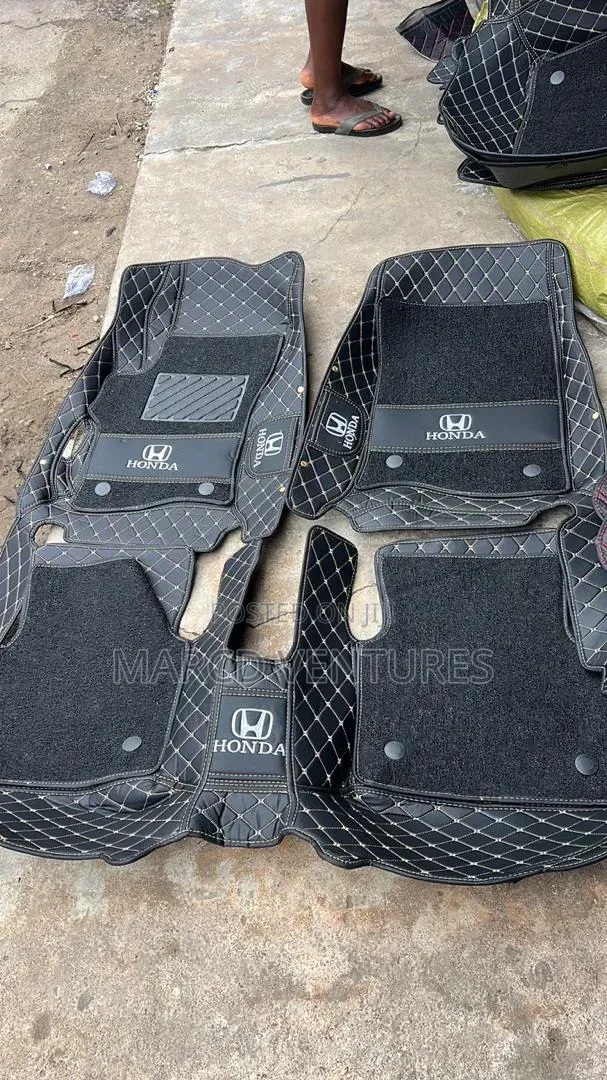 3layer-Double Fully Surounded Customize Floor Mats.