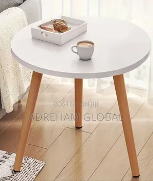 Stylish Coffee Side Table Available in 3 Colours, Black, White Brown