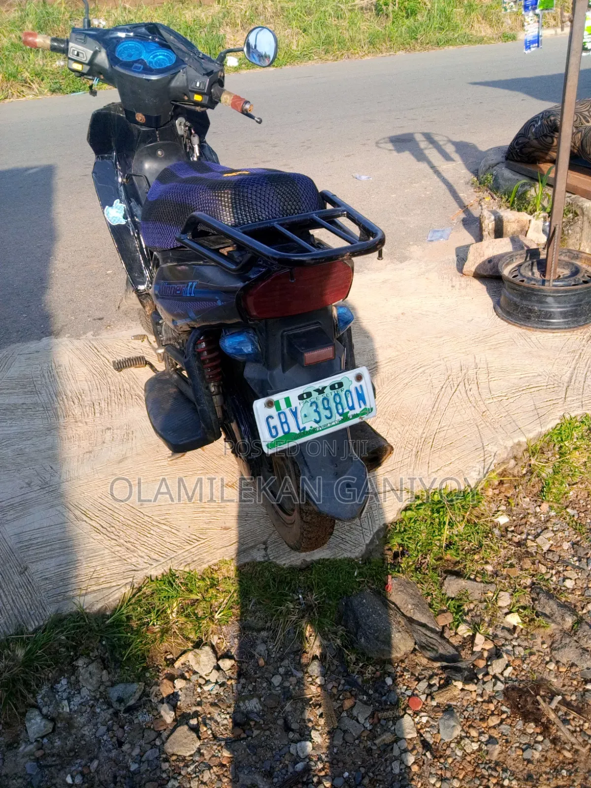 Honda CG110 2024 Black