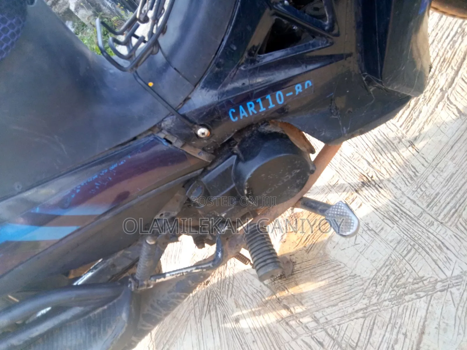 Honda CG110 2024 Black