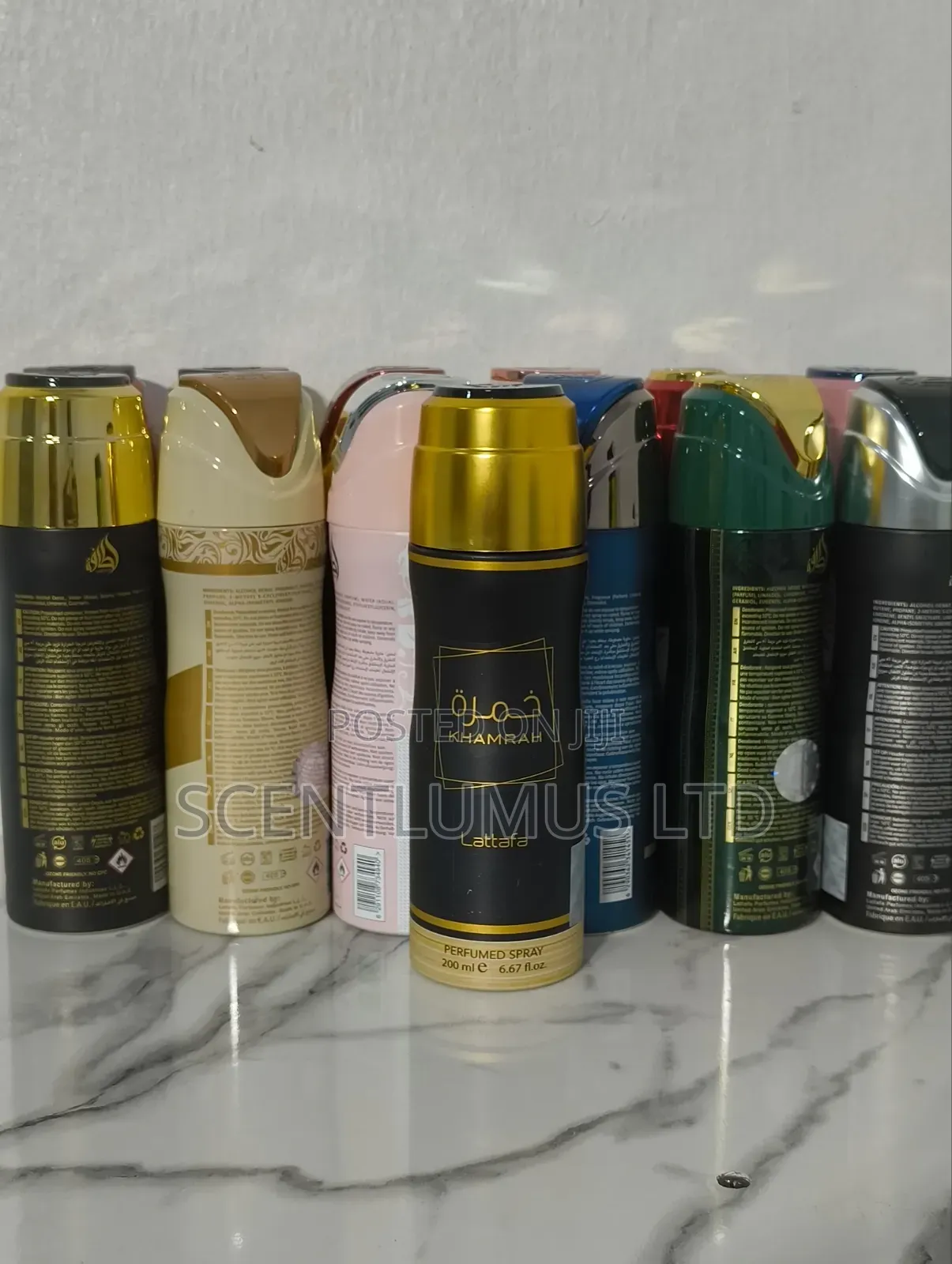 Lattafa Perfume Body/Deodorant Spray