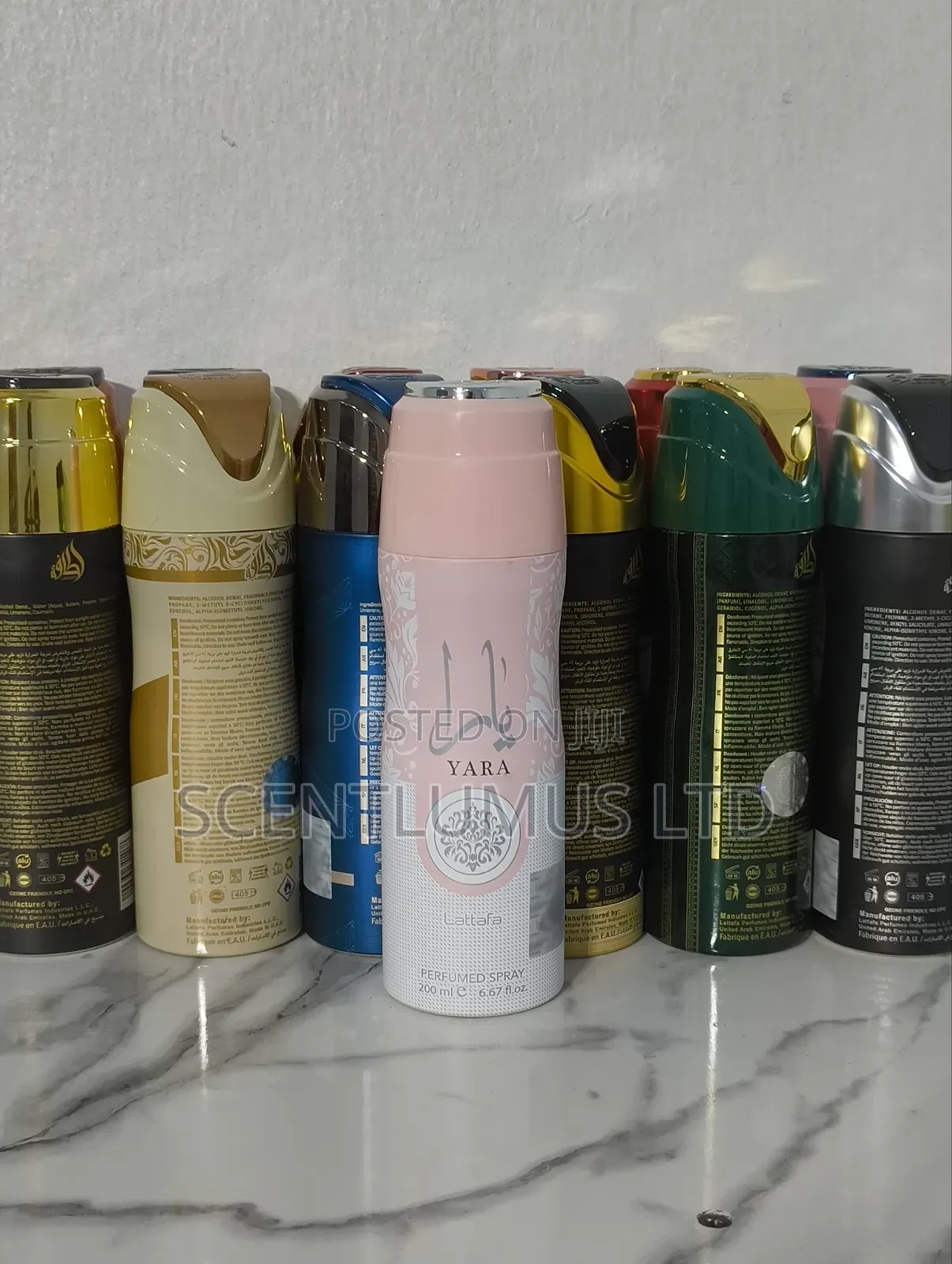 Lattafa Perfume Body/Deodorant Spray