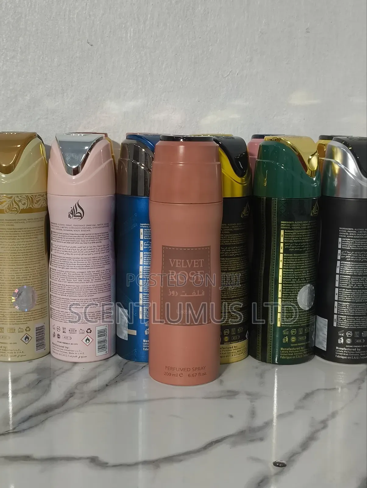 Lattafa Perfume Body/Deodorant Spray